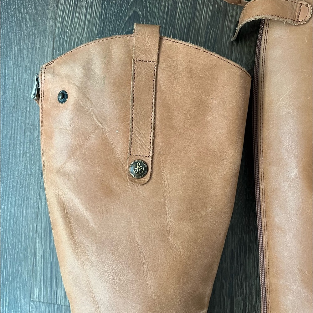 Sam Edelman Leather Riding Boot - Picture 7 of 9